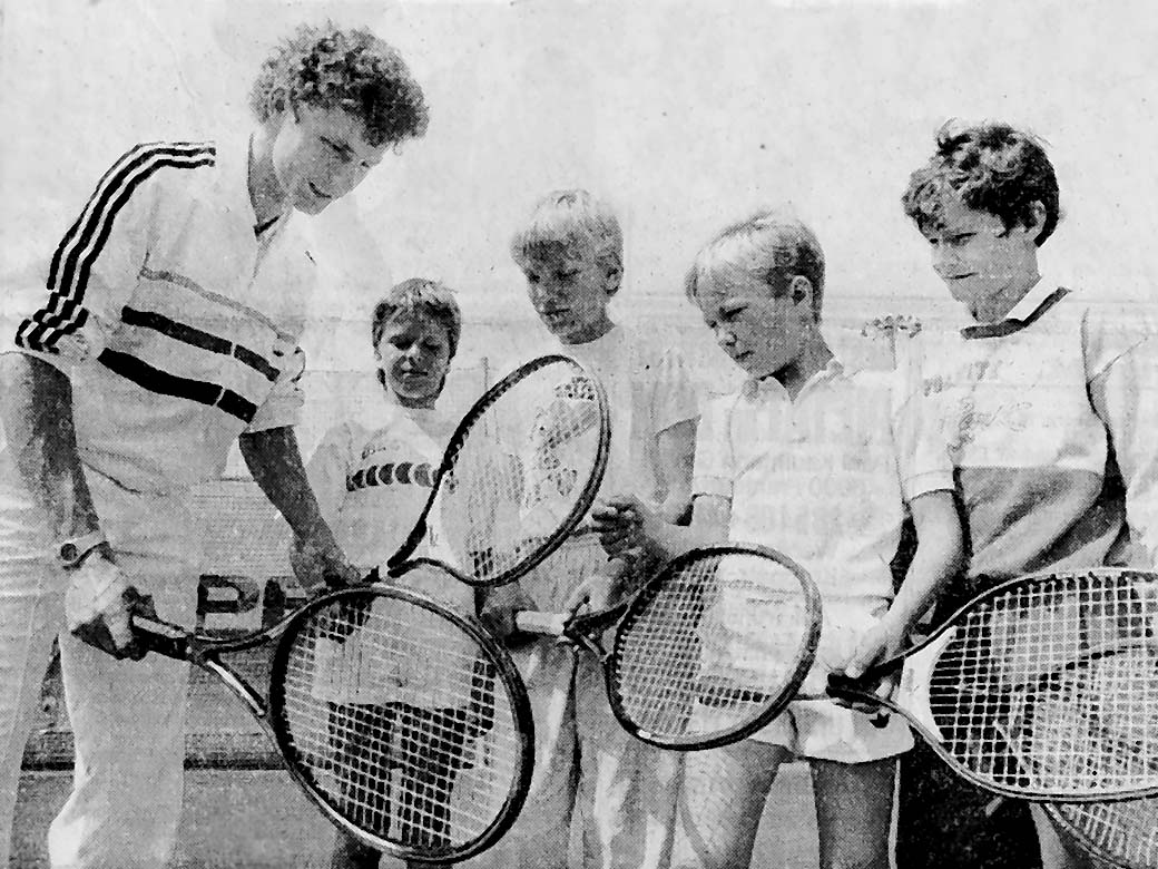 Bild von Tennisspielern