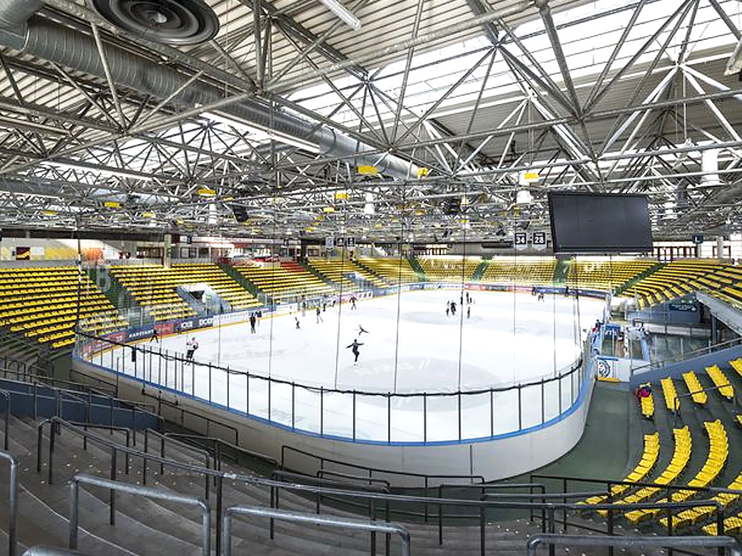 Innenaufnahme der großen Halle